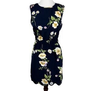 By Corpus Urban Outfitters Navy Floral Dress